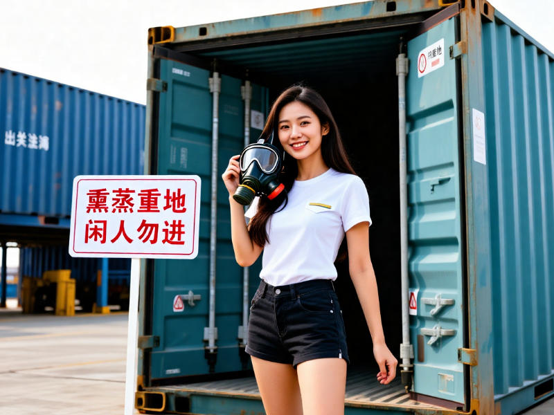 出入境海关熏蒸现场